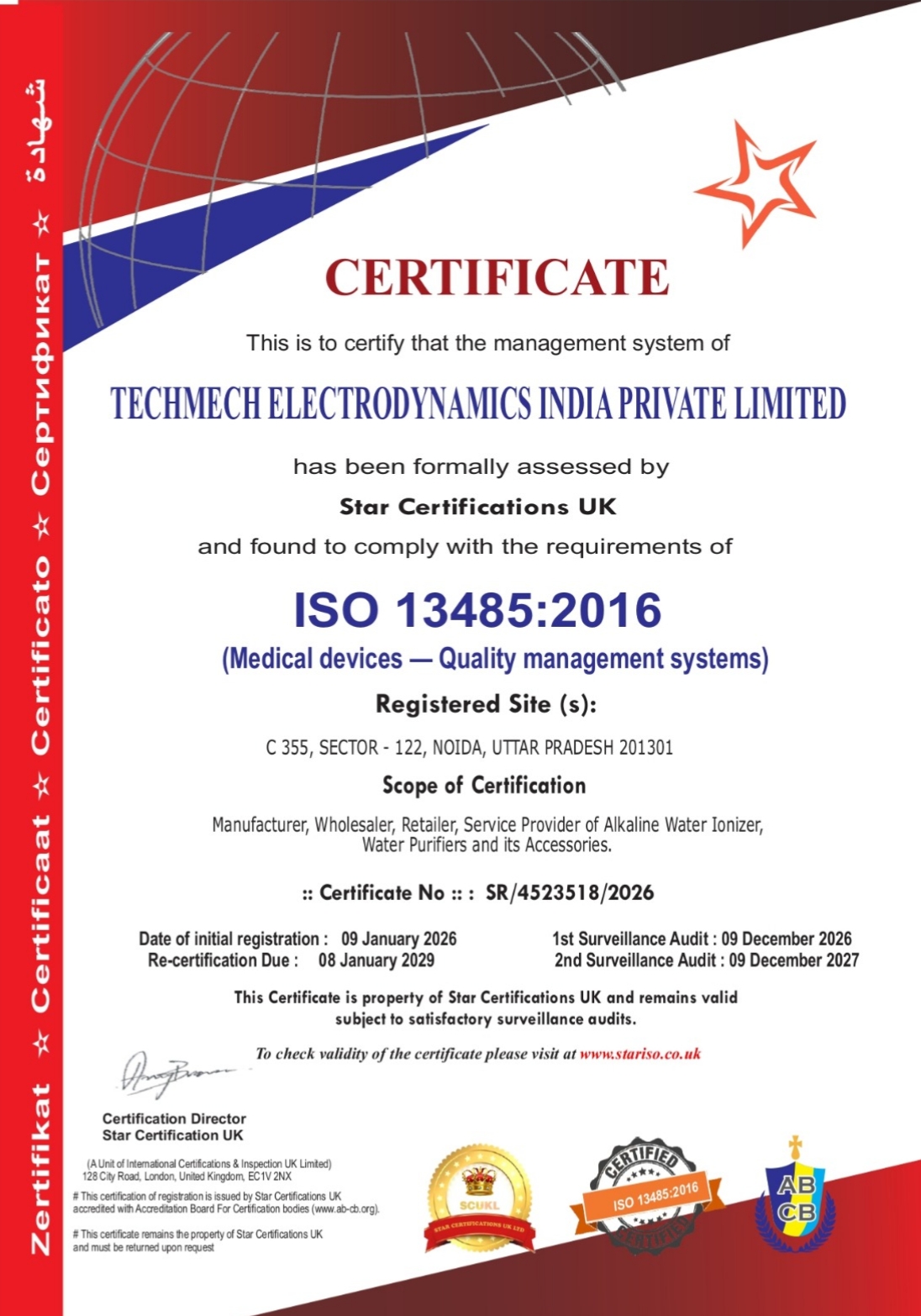 Medical Certification